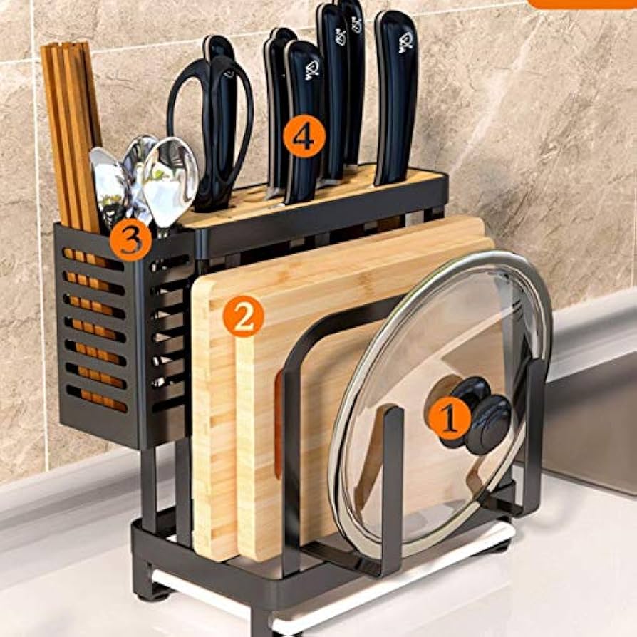 Multifunction Stainless Steel Knife Holder
